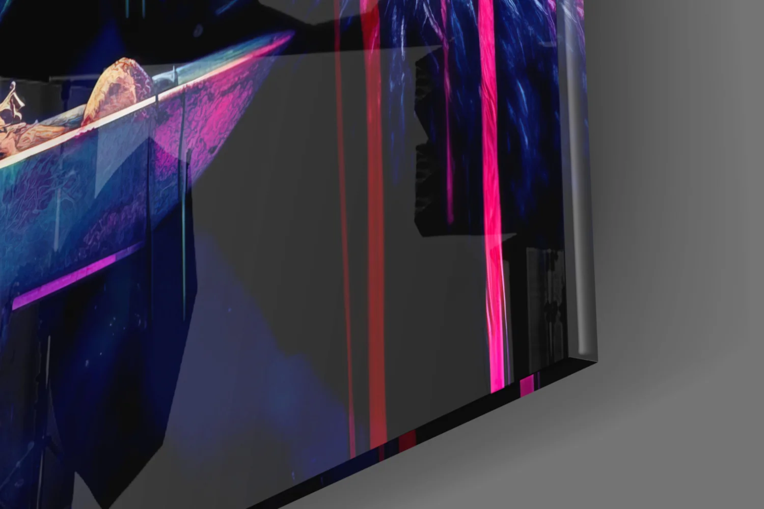 Hungry Monkey Glass Wall Art || Designer Collection - Image 7