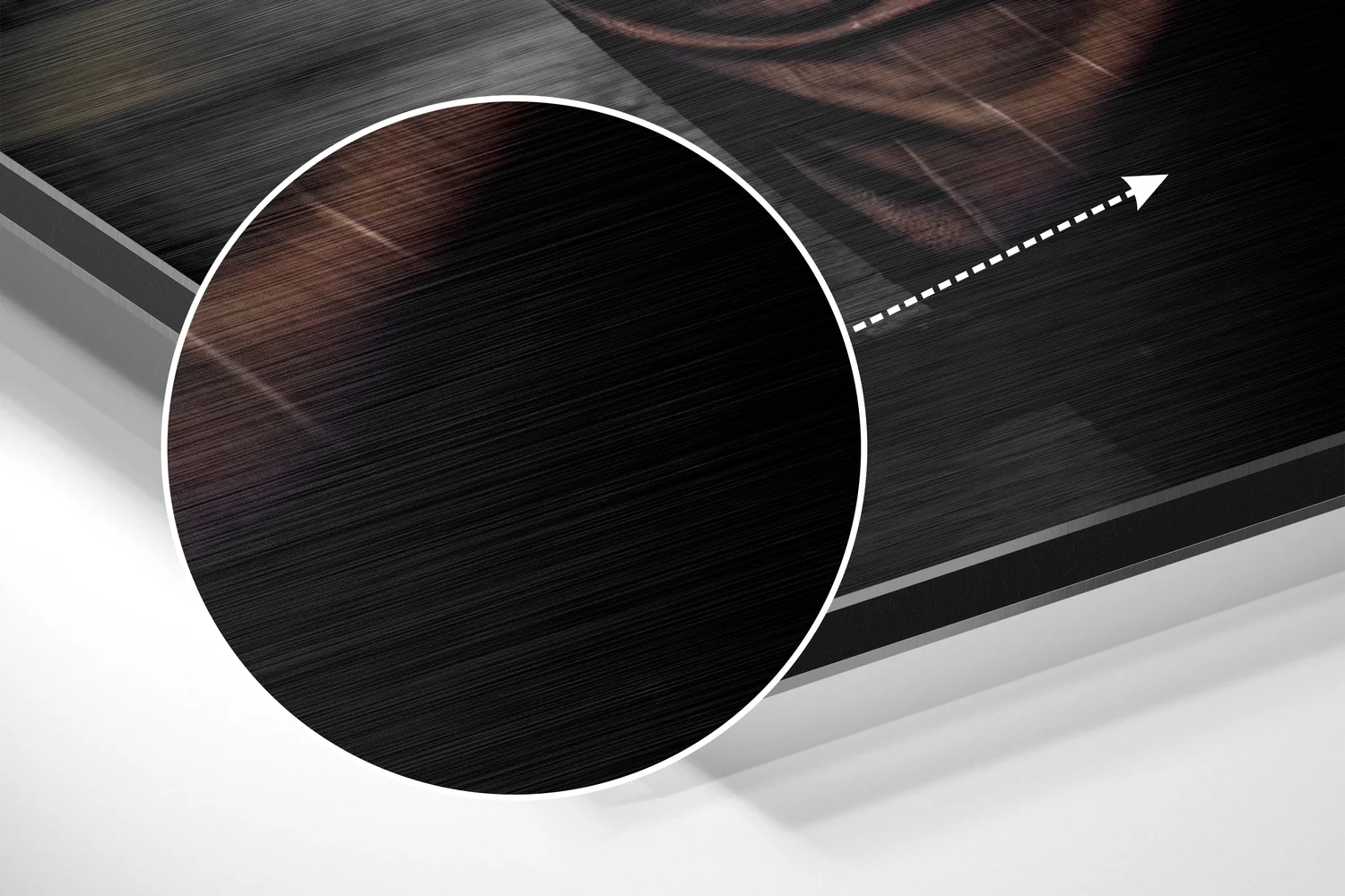 Inspector Dog Brushed Aluminum Dibond Wall Art - Image 3