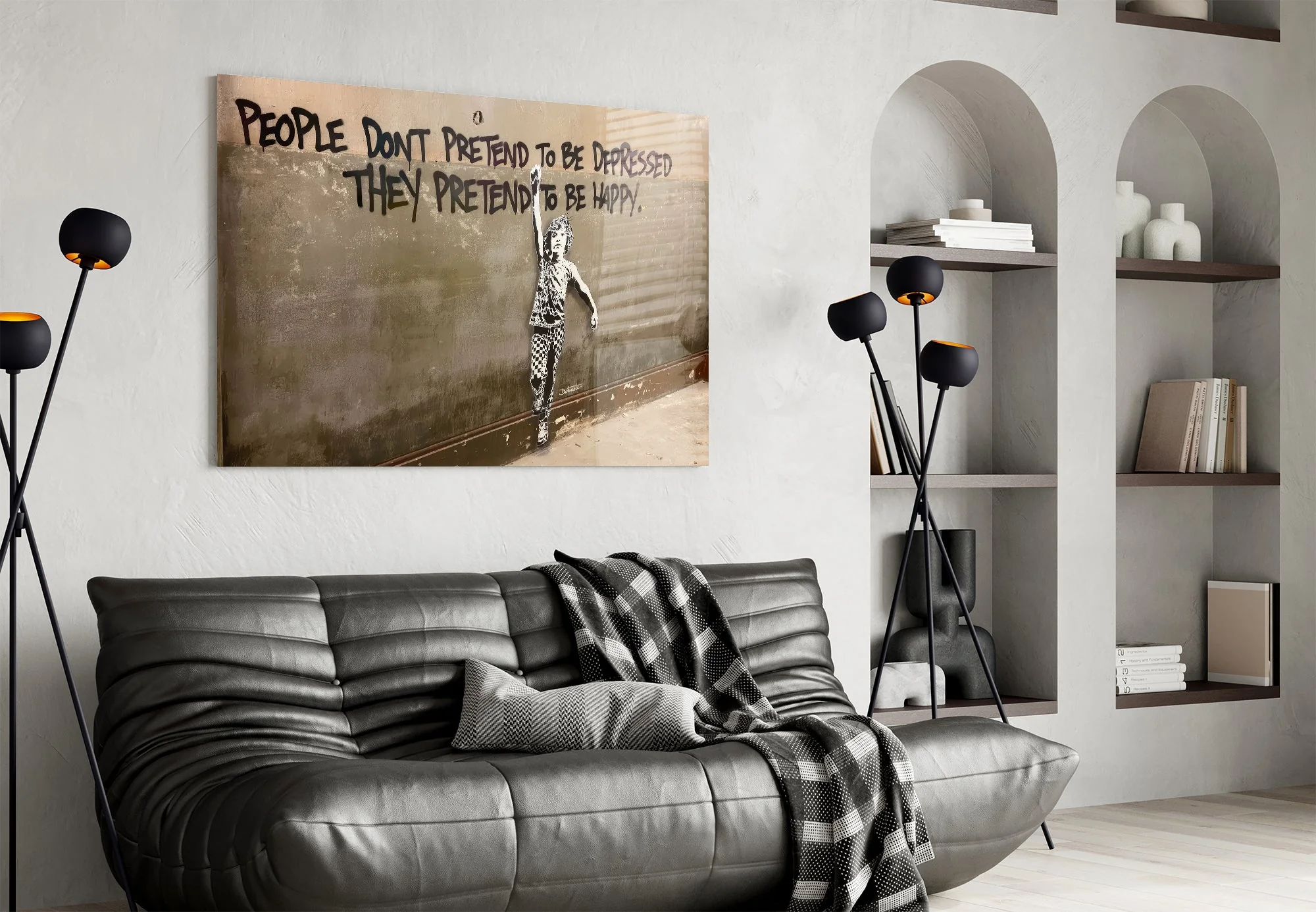 Inspirational Quote Wall Art Glass Wall Art - Image 4