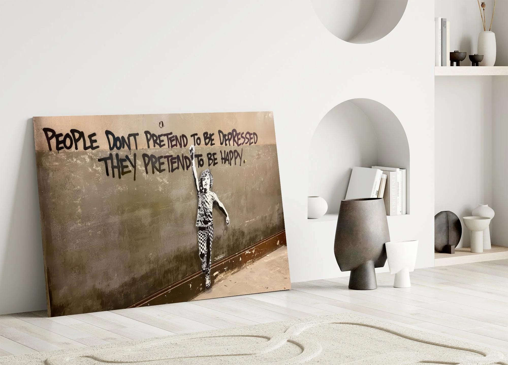 Inspirational Quote Wall Art Glass Wall Art - Image 5