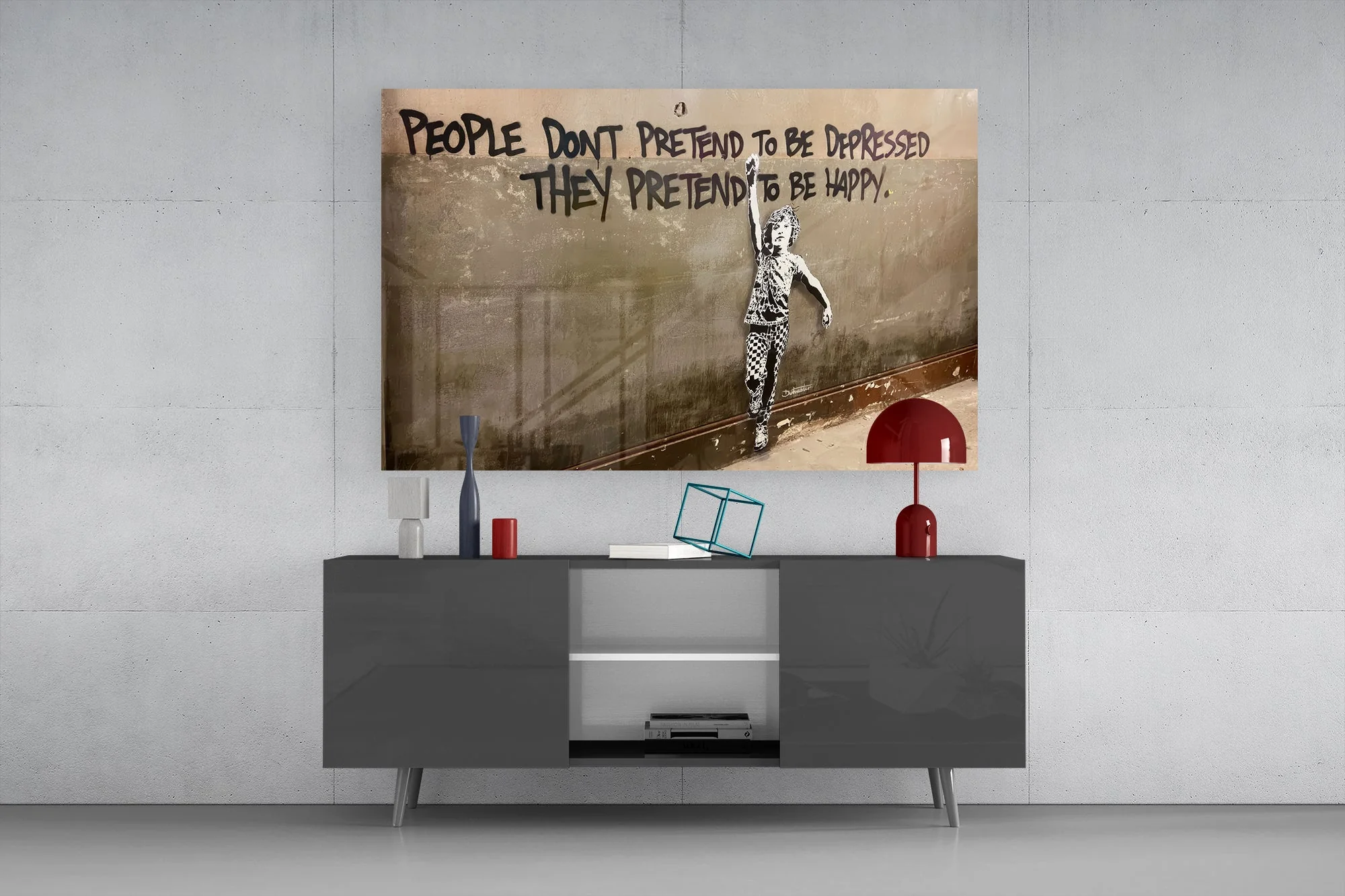 Inspirational Quote Wall Art Glass Wall Art - Image 8