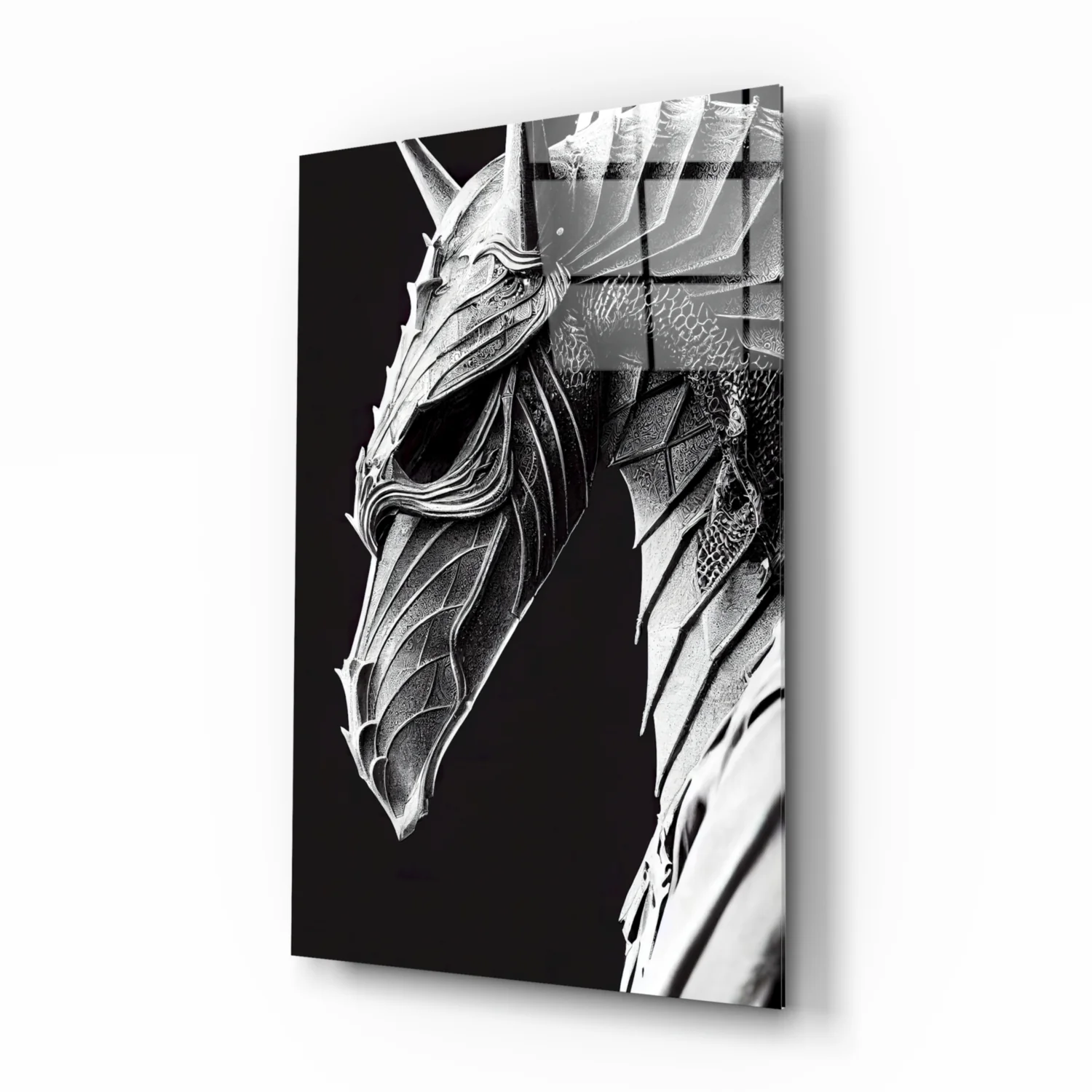 Iron Dragon Glass Art || Designer Collection - Image 2