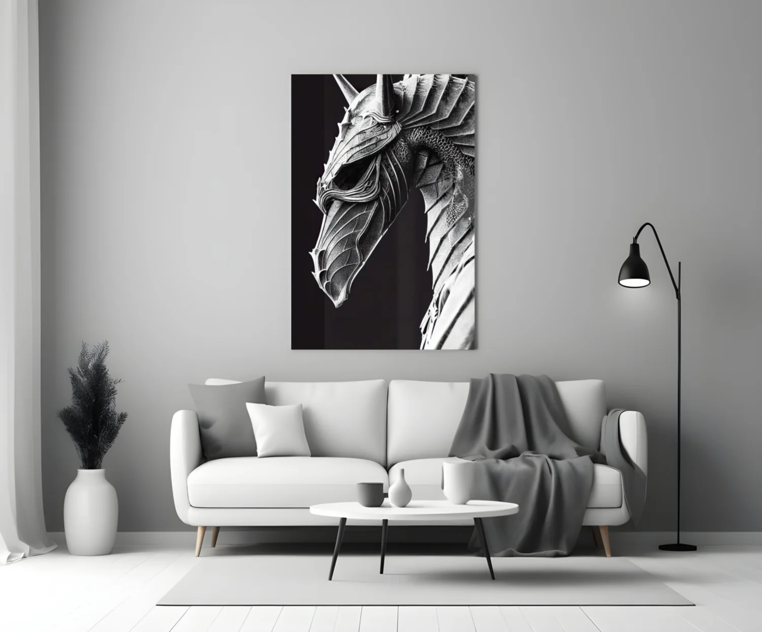 Iron Dragon Glass Art || Designer Collection - Image 4