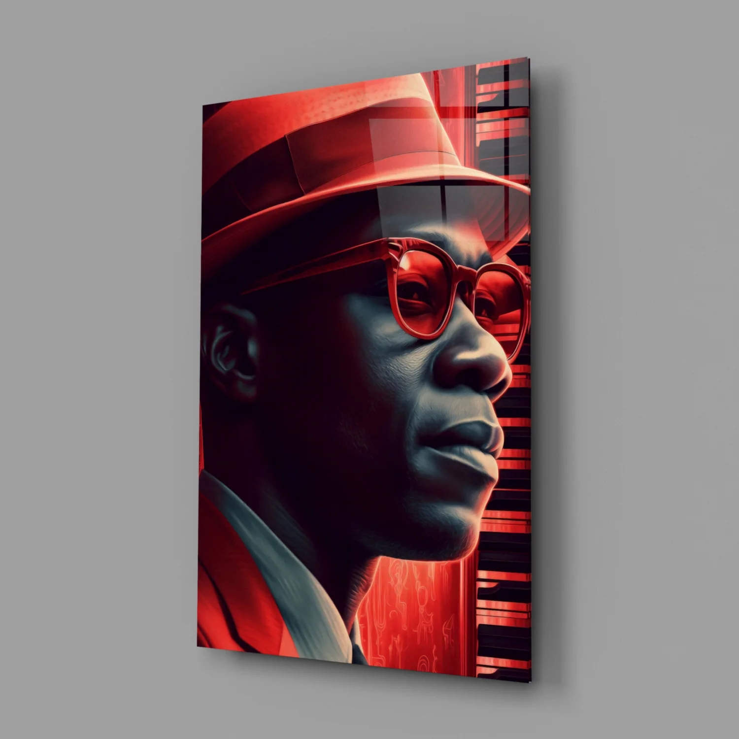 Jazz  Glass Wall Art || Designer Collection - Image 2