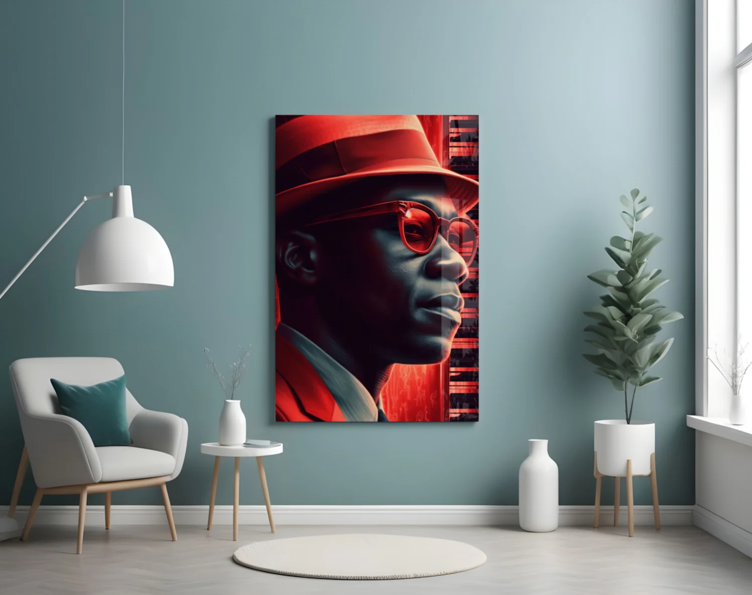 Jazz  Glass Wall Art || Designer Collection - Image 4