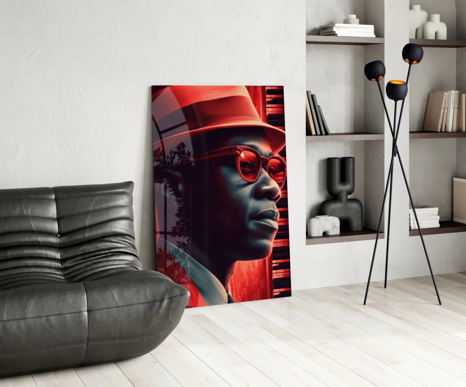 Jazz  Glass Wall Art || Designer Collection - Image 5