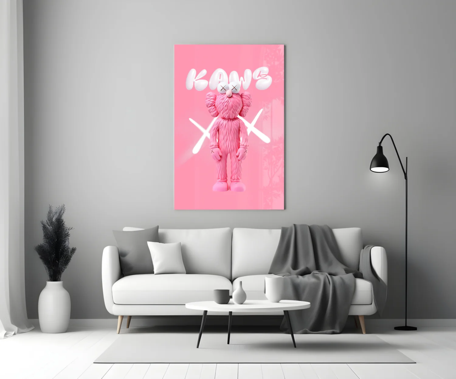 Vinyl Toy Figure Glass Wall Art Bundle - Image 10
