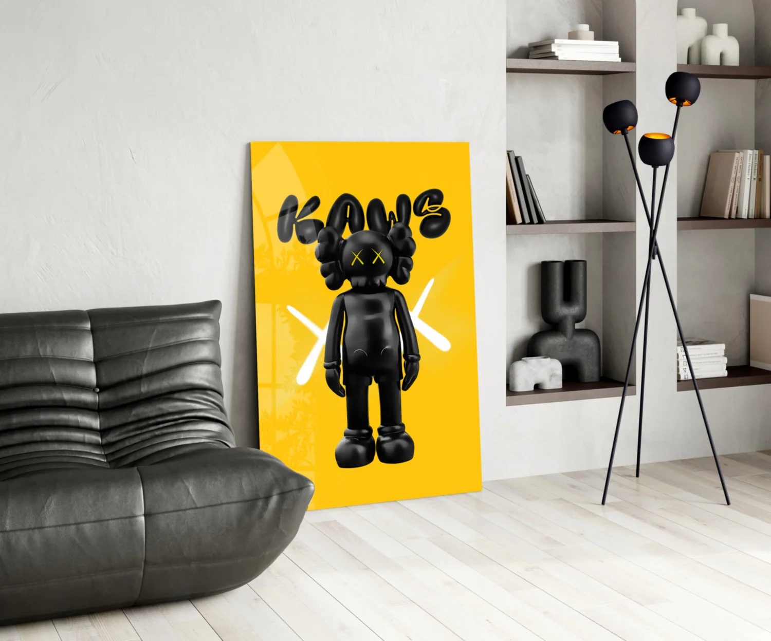 Vinyl Toy Figure Glass Wall Art Bundle - Image 2