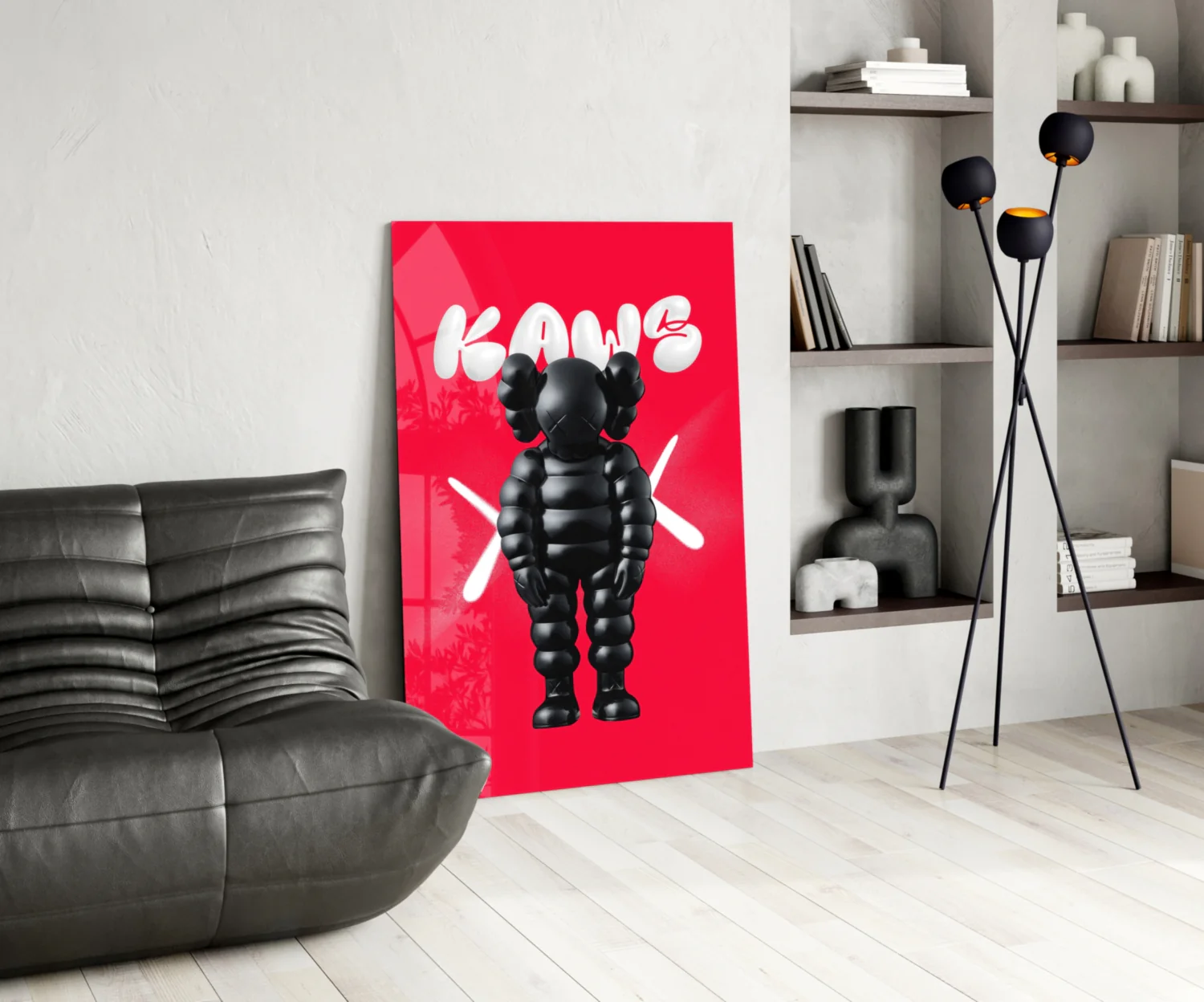 Vinyl Toy Figure Glass Wall Art Bundle - Image 3