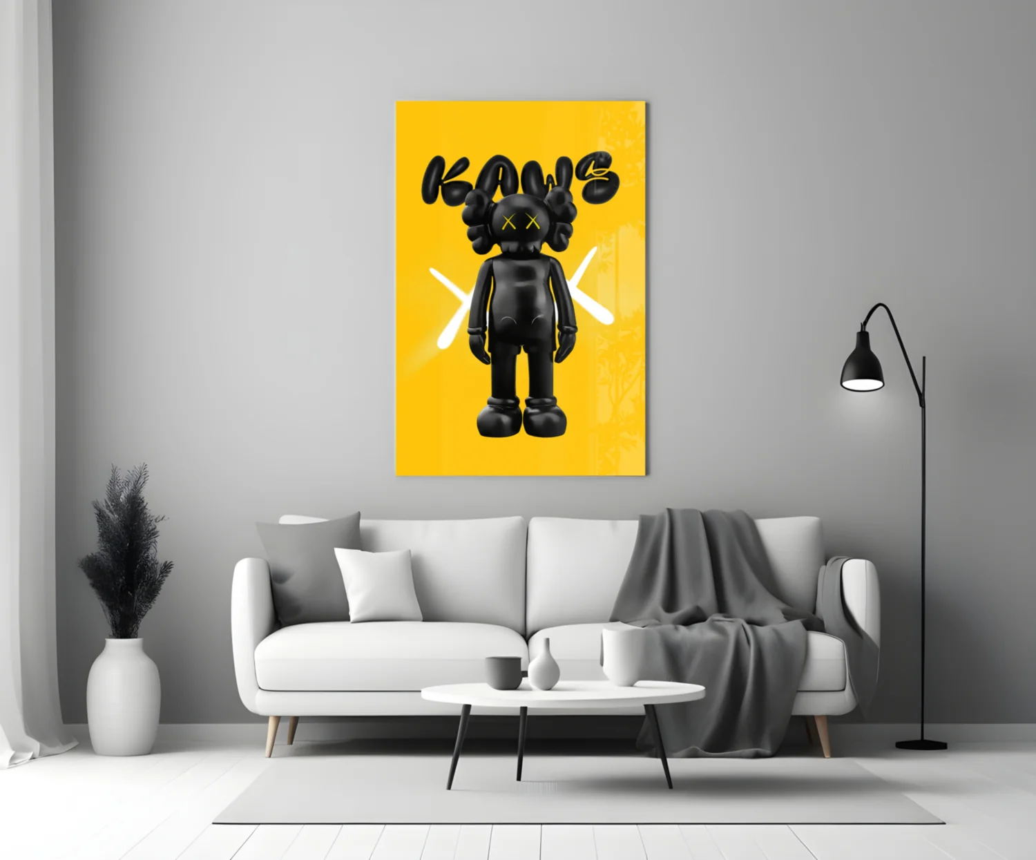 Vinyl Toy Figure Glass Wall Art Bundle - Image 8