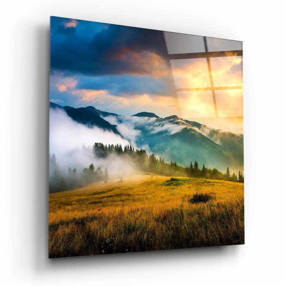 Valley Glass Wall Art - Image 2