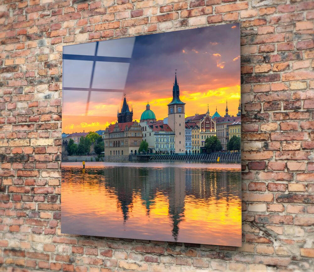 Prague Glass Wall Art - Image 3