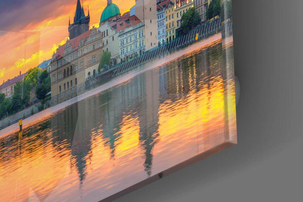 Prague Glass Wall Art - Image 4