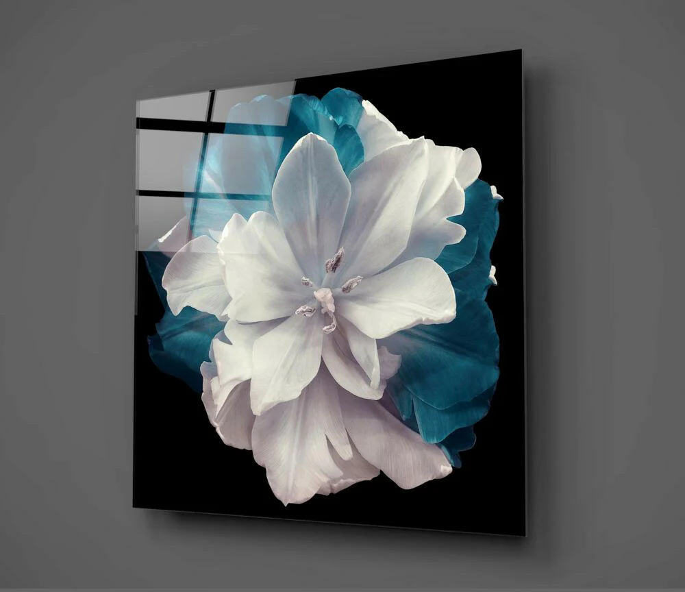 Floral Glass Wall Art - Image 2