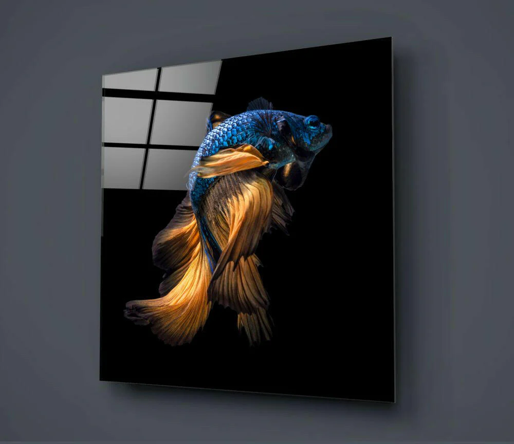 Betta Fish Glass Wall Art - Image 2
