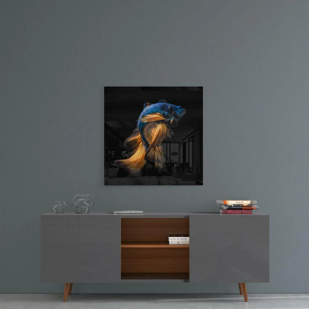 Betta Fish Glass Wall Art - Image 4