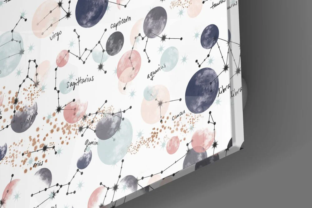 Planets Glass Wall Art - Image 3
