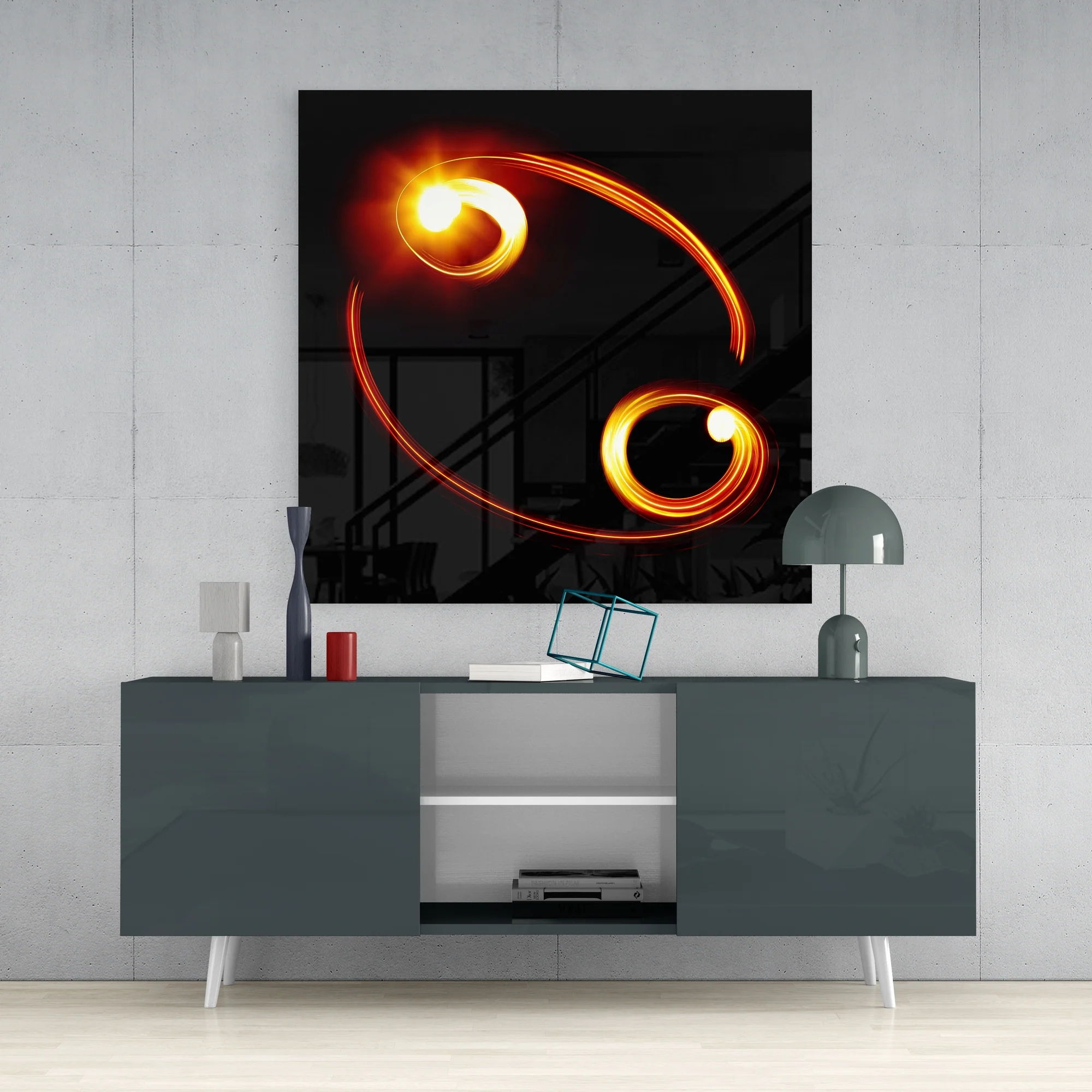 Horoscopes - Cancer Glass Wall Art - Image 4