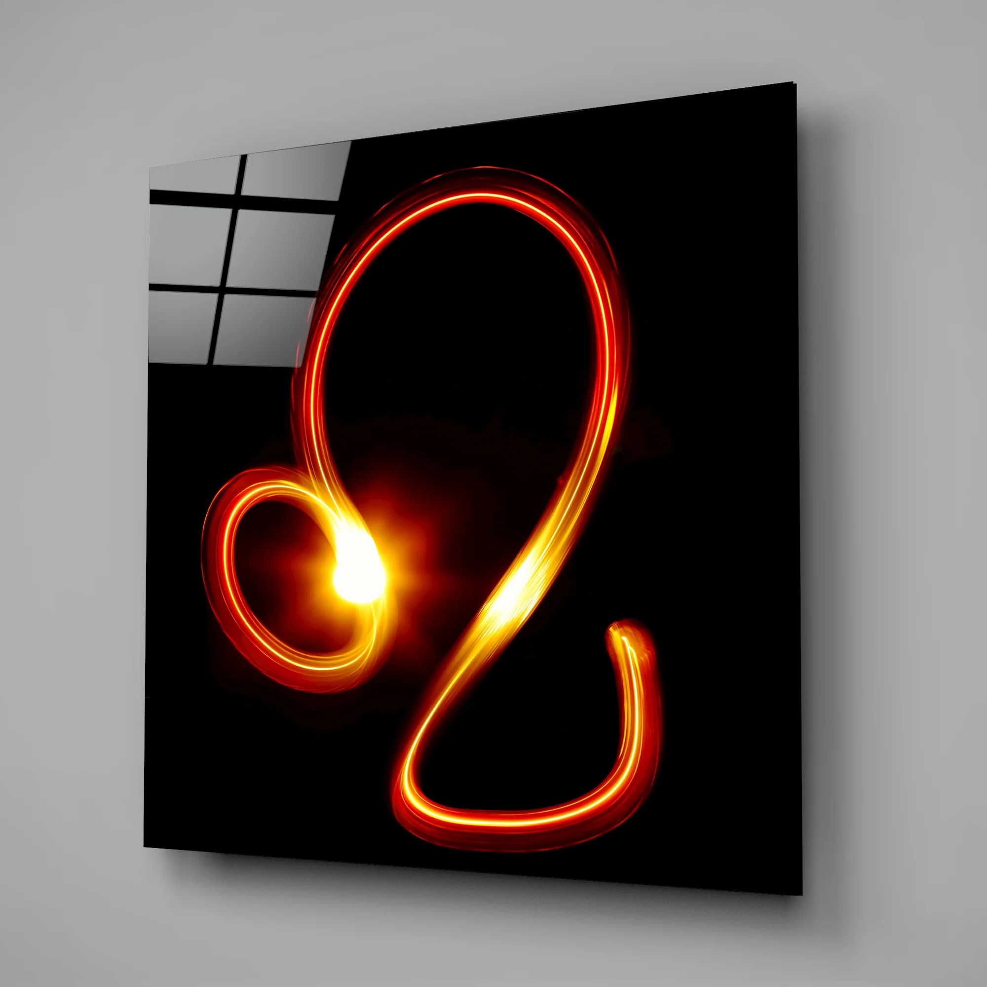 Horoscopes - Leo Glass Wall Art - Image 2