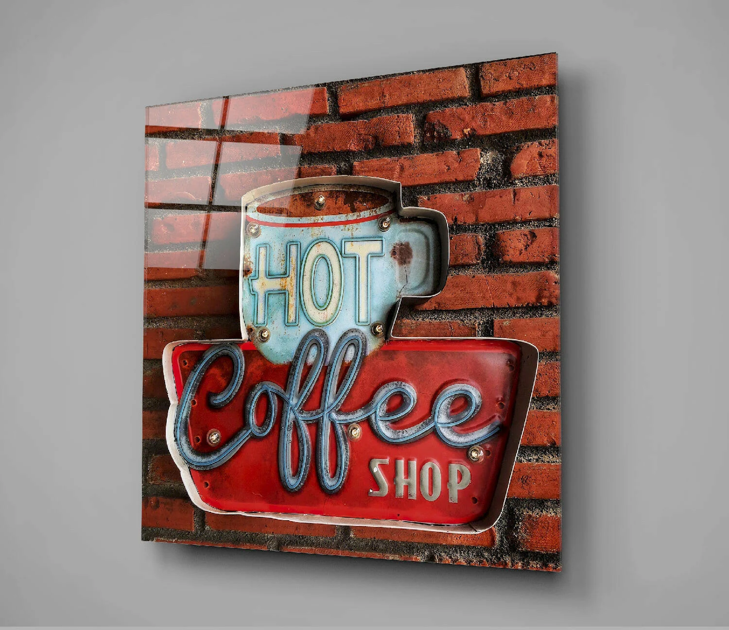 Hot Coffee Glass Wall Art - Image 3