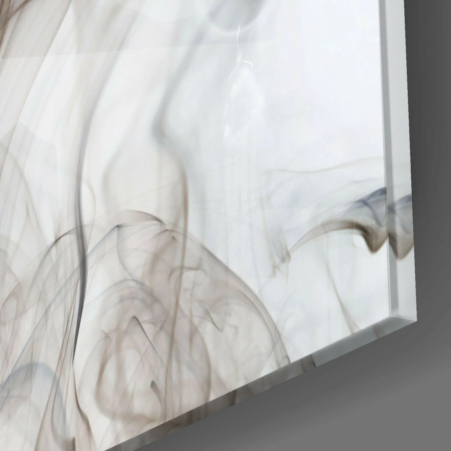 Smoke Face Glass Wall Art - Image 2
