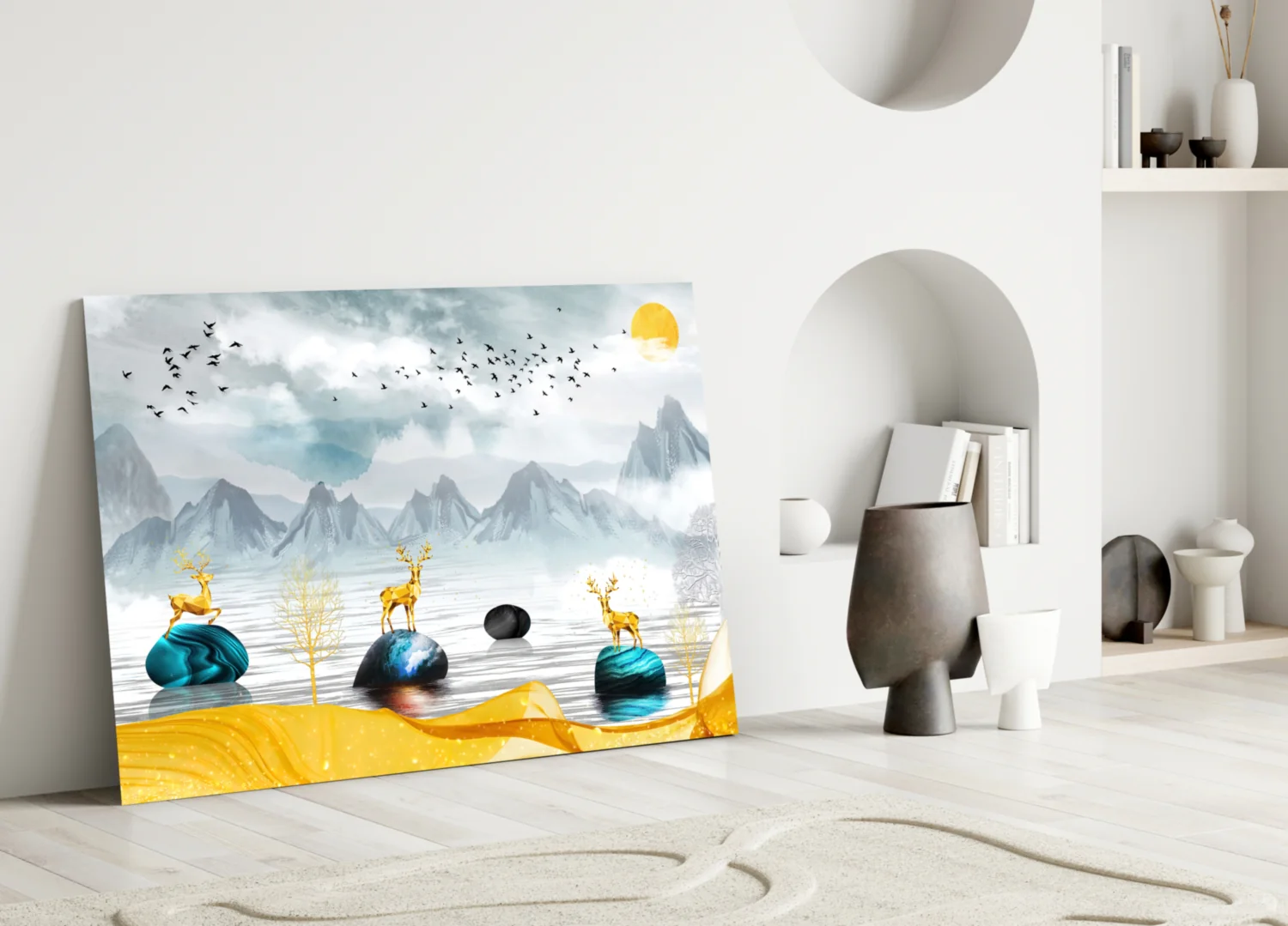 Lake of a Dream Glass Wall Art - Image 4