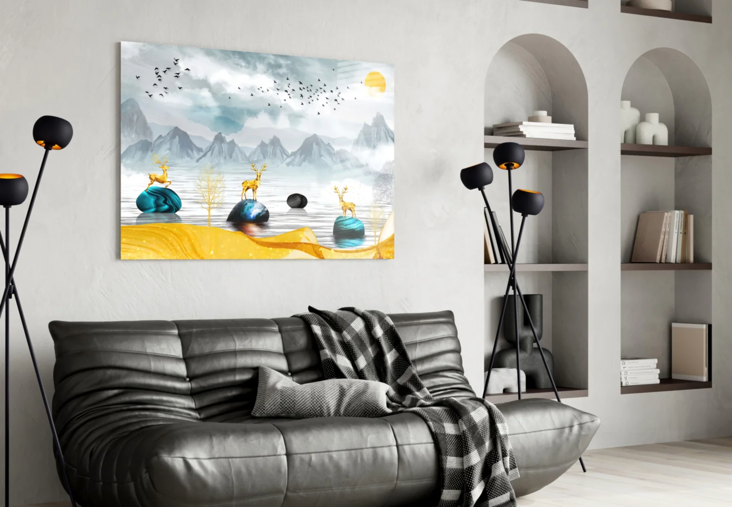 Lake of a Dream Glass Wall Art - Image 5