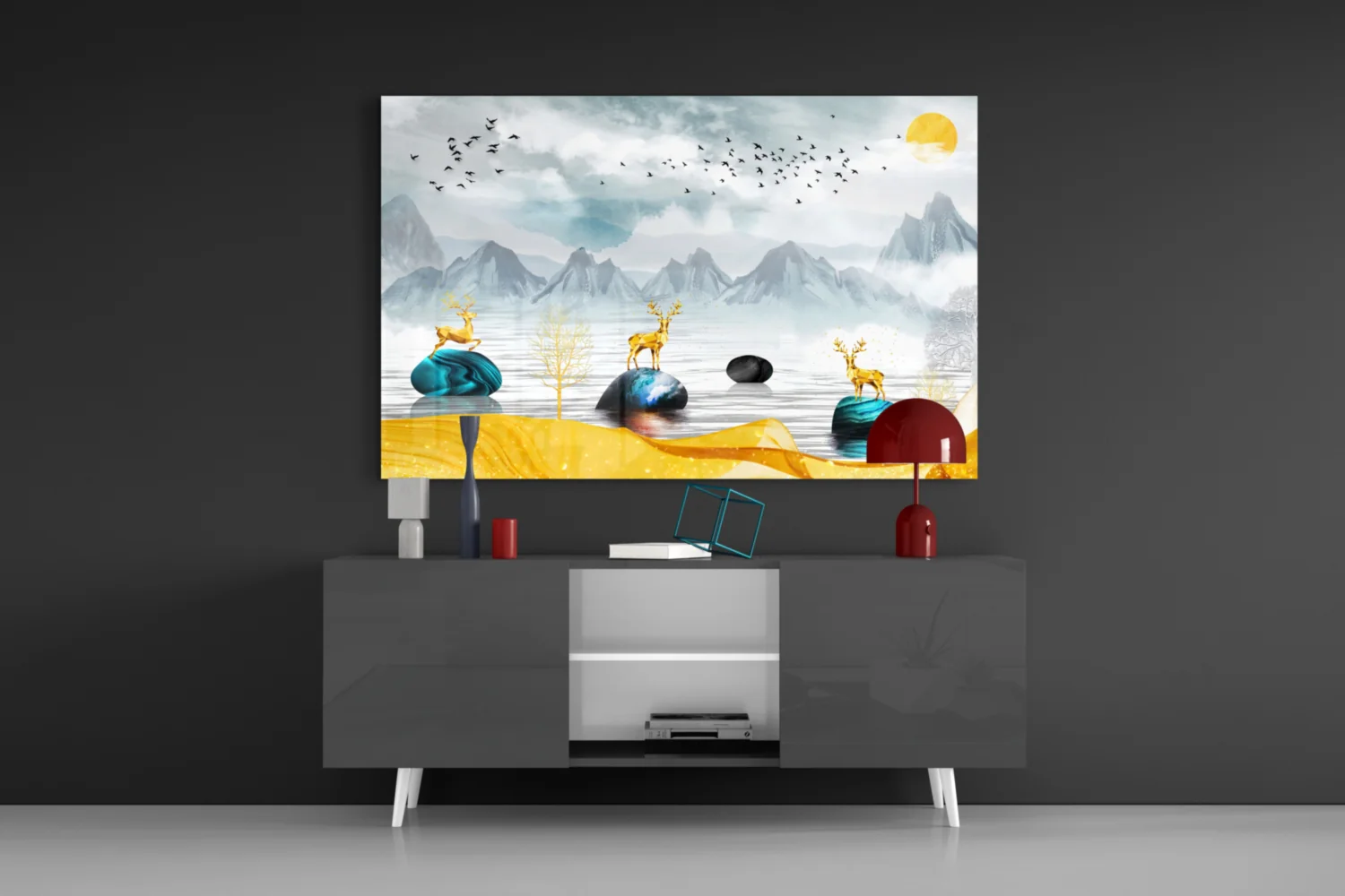 Lake of a Dream Glass Wall Art - Image 9