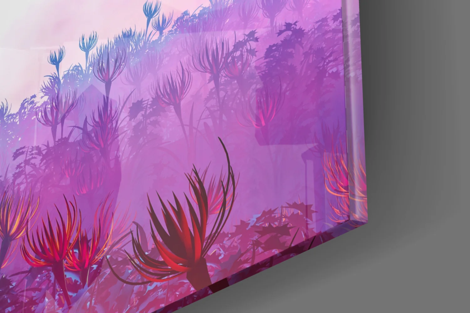 Land of Butterflies Glass Wall Art - Image 8