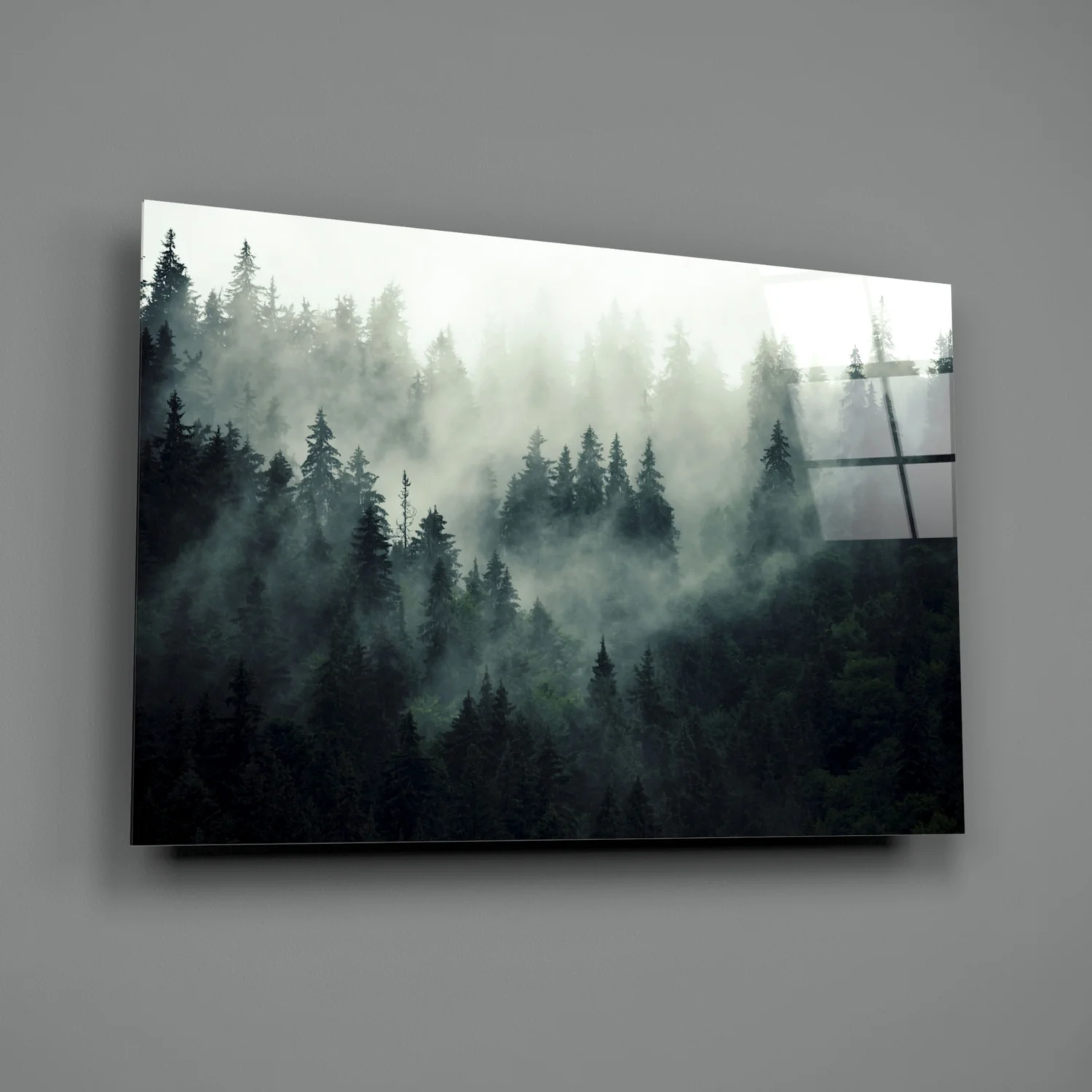 Landscape of Darkness Glass Wall Art - Image 3