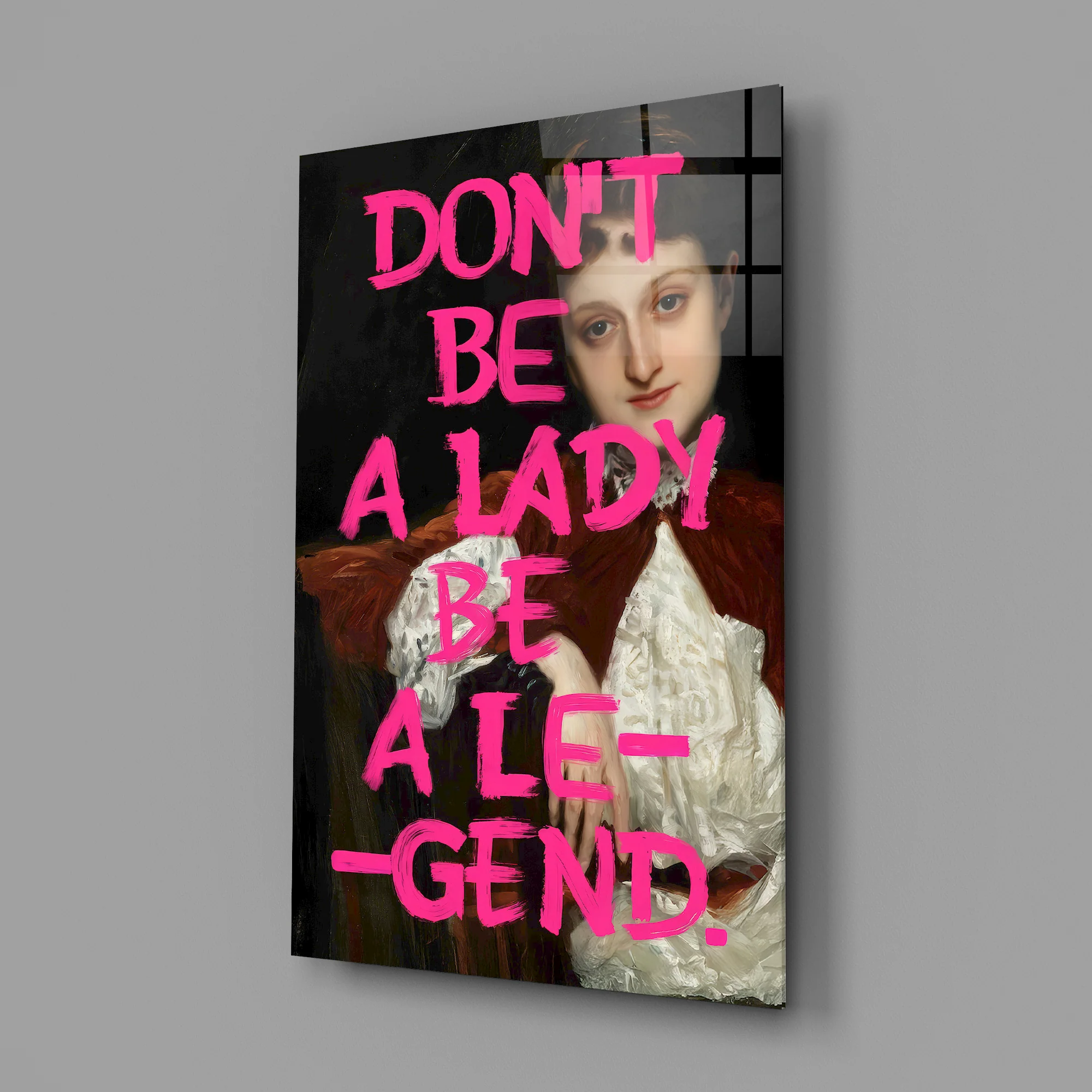 Legend Lady Glass Wall Art - Image 3