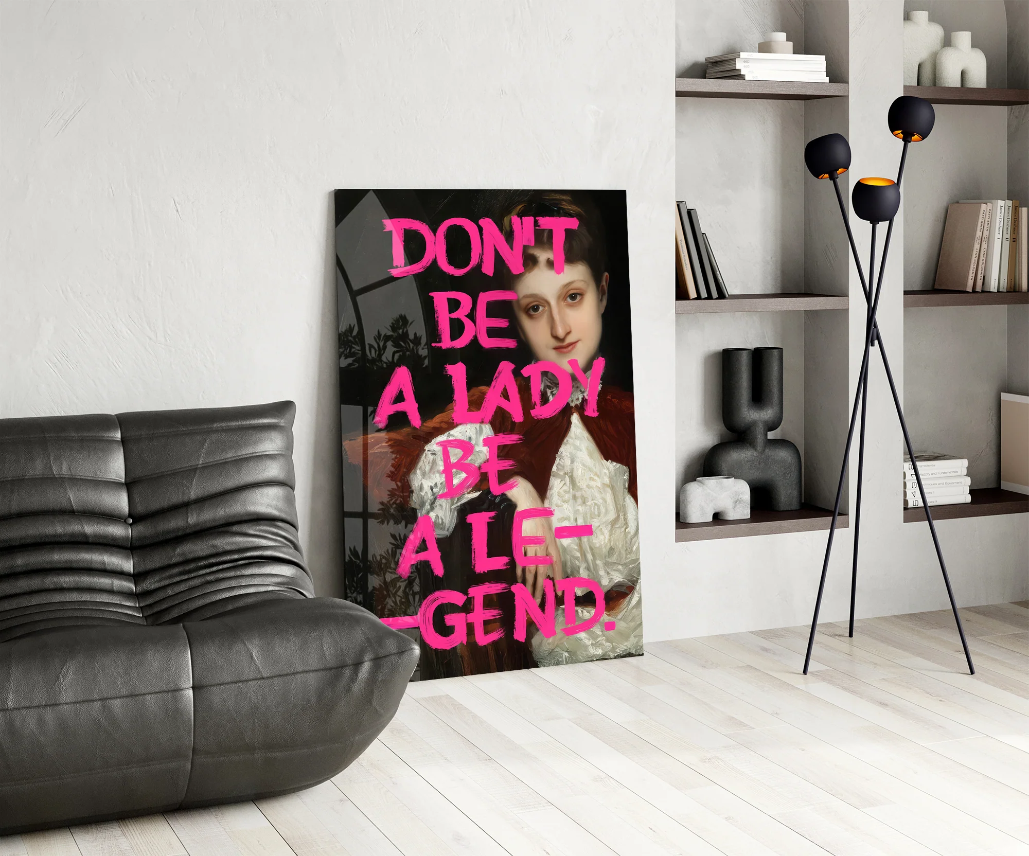 Legend Lady Glass Wall Art - Image 7