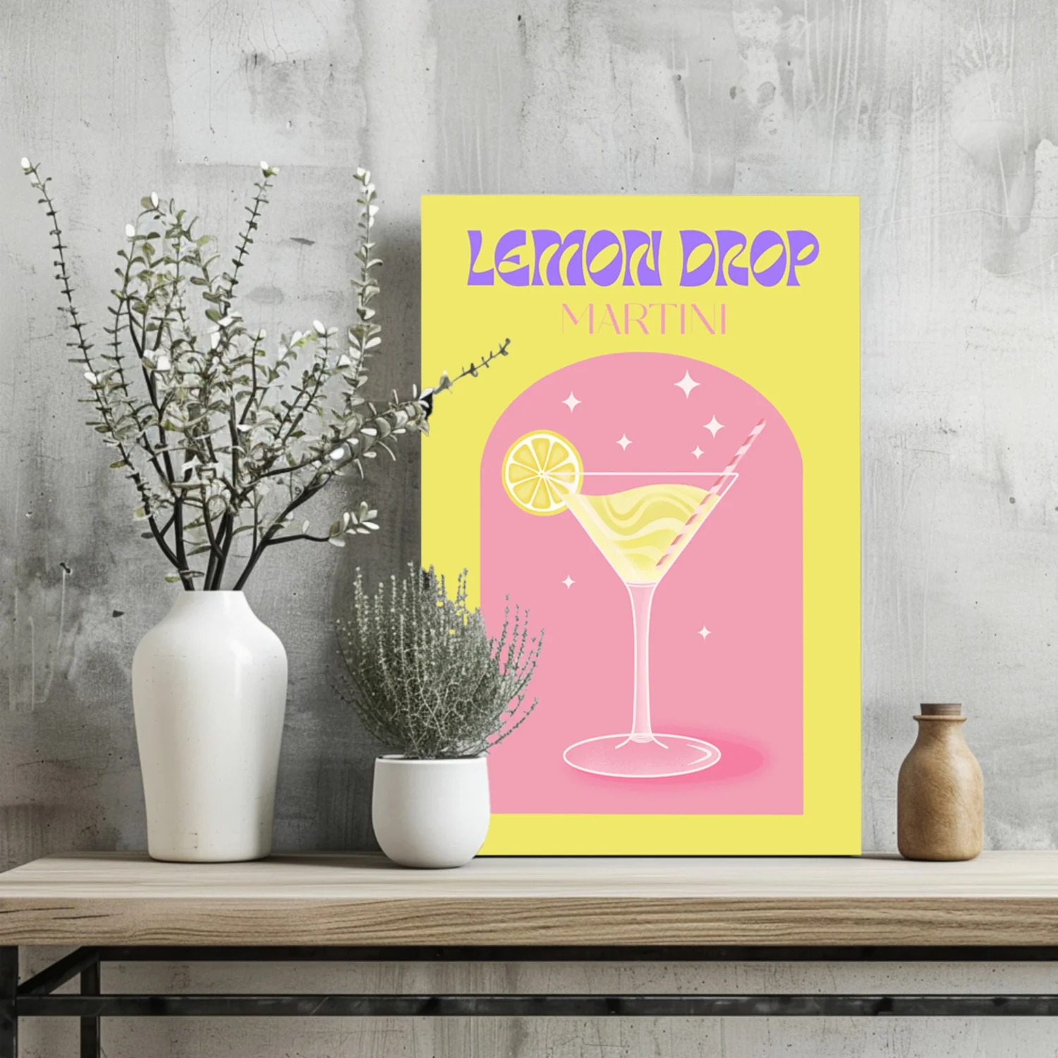 Lemon Drop Aluminum Print - Image 2