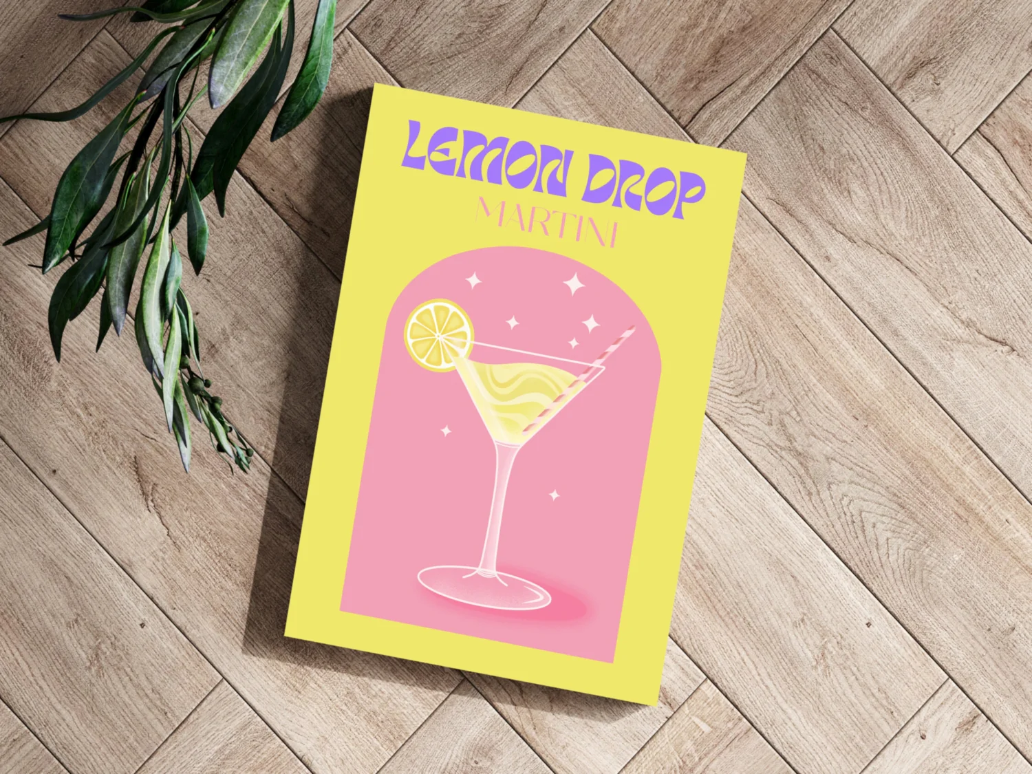 Lemon Drop Aluminum Print - Image 3