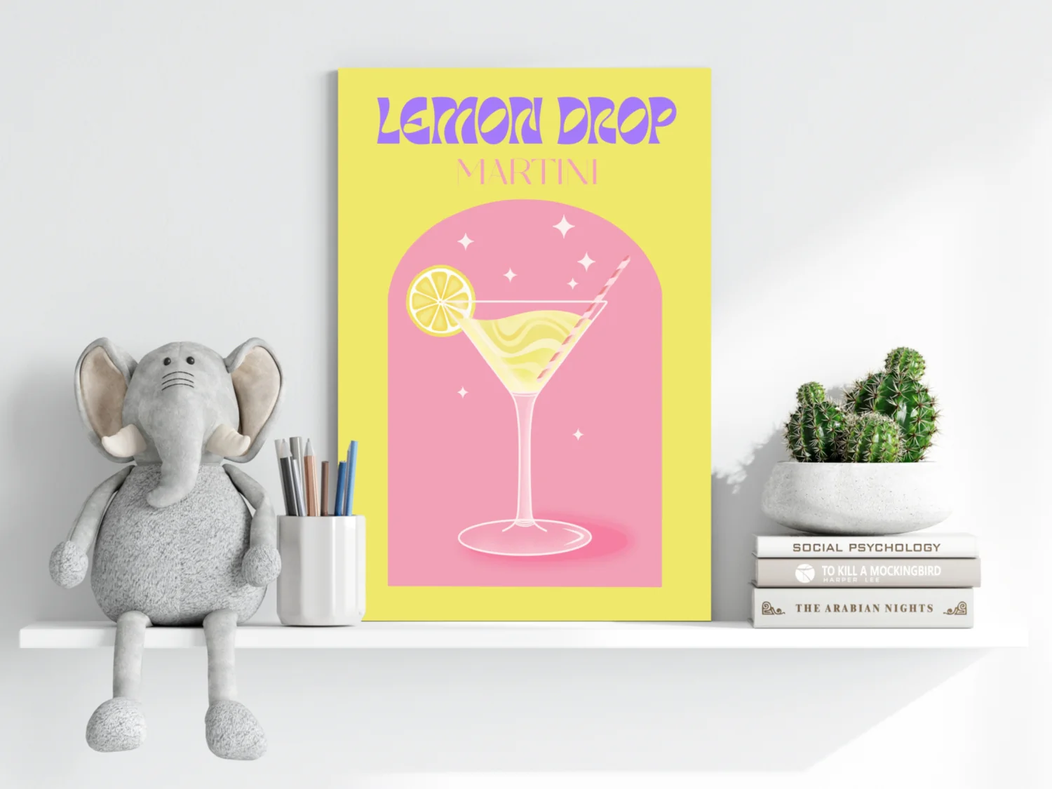 Lemon Drop Aluminum Print - Image 6