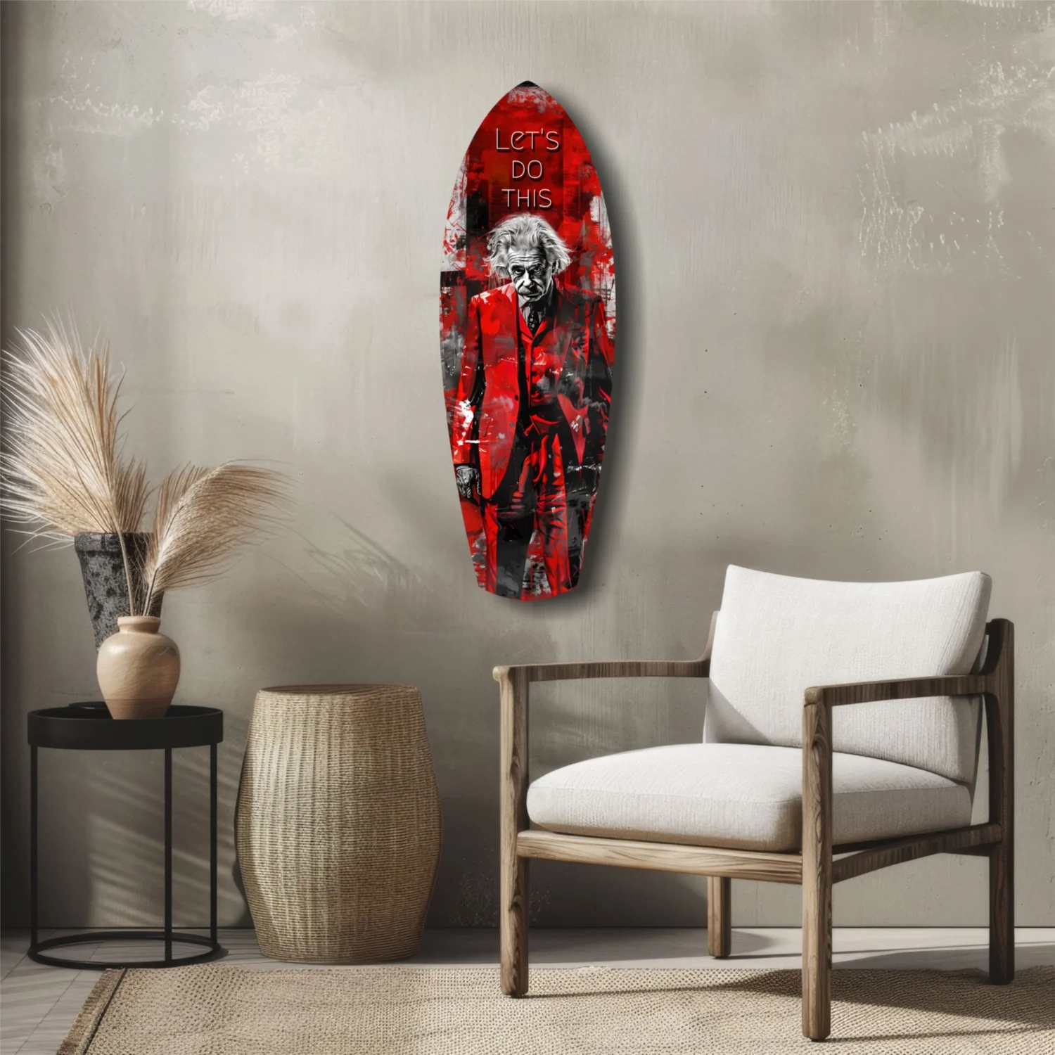 Lets Do This Glass Wall Art - Image 5