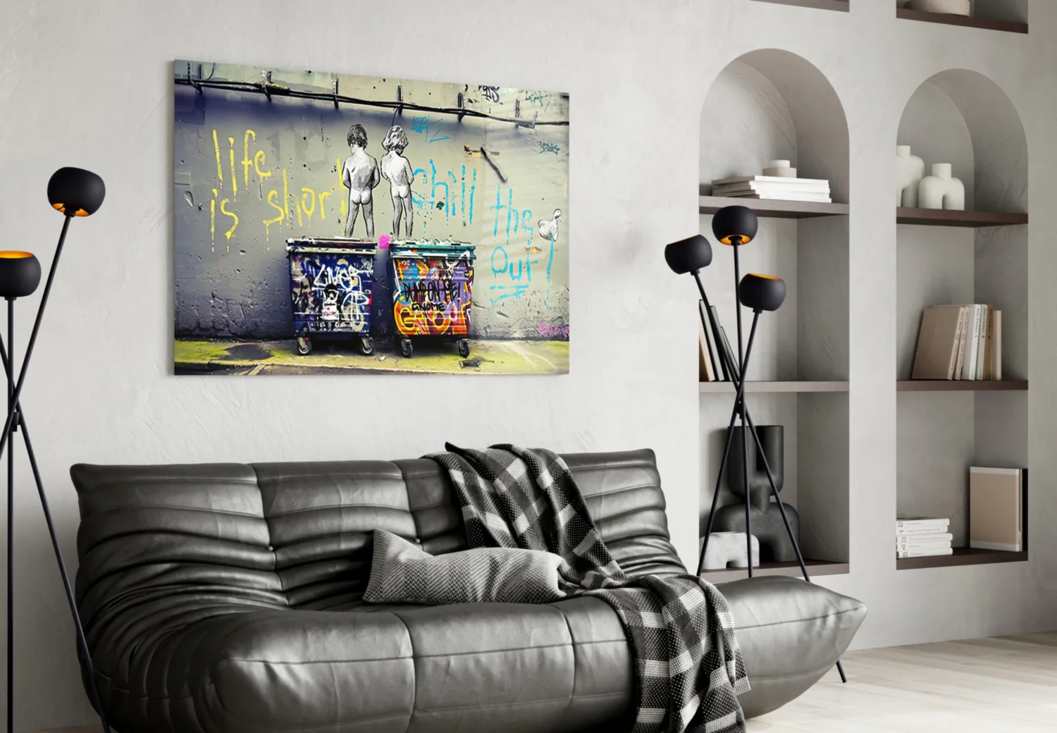 Life is Short Glass Wall Art - Image 4