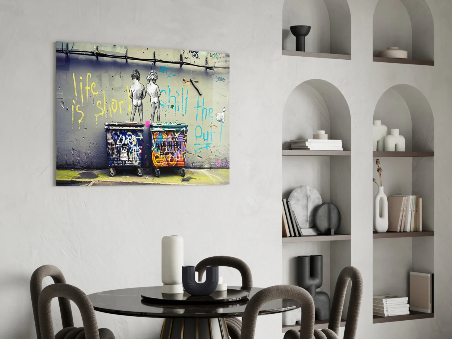 Life is Short Glass Wall Art - Image 5