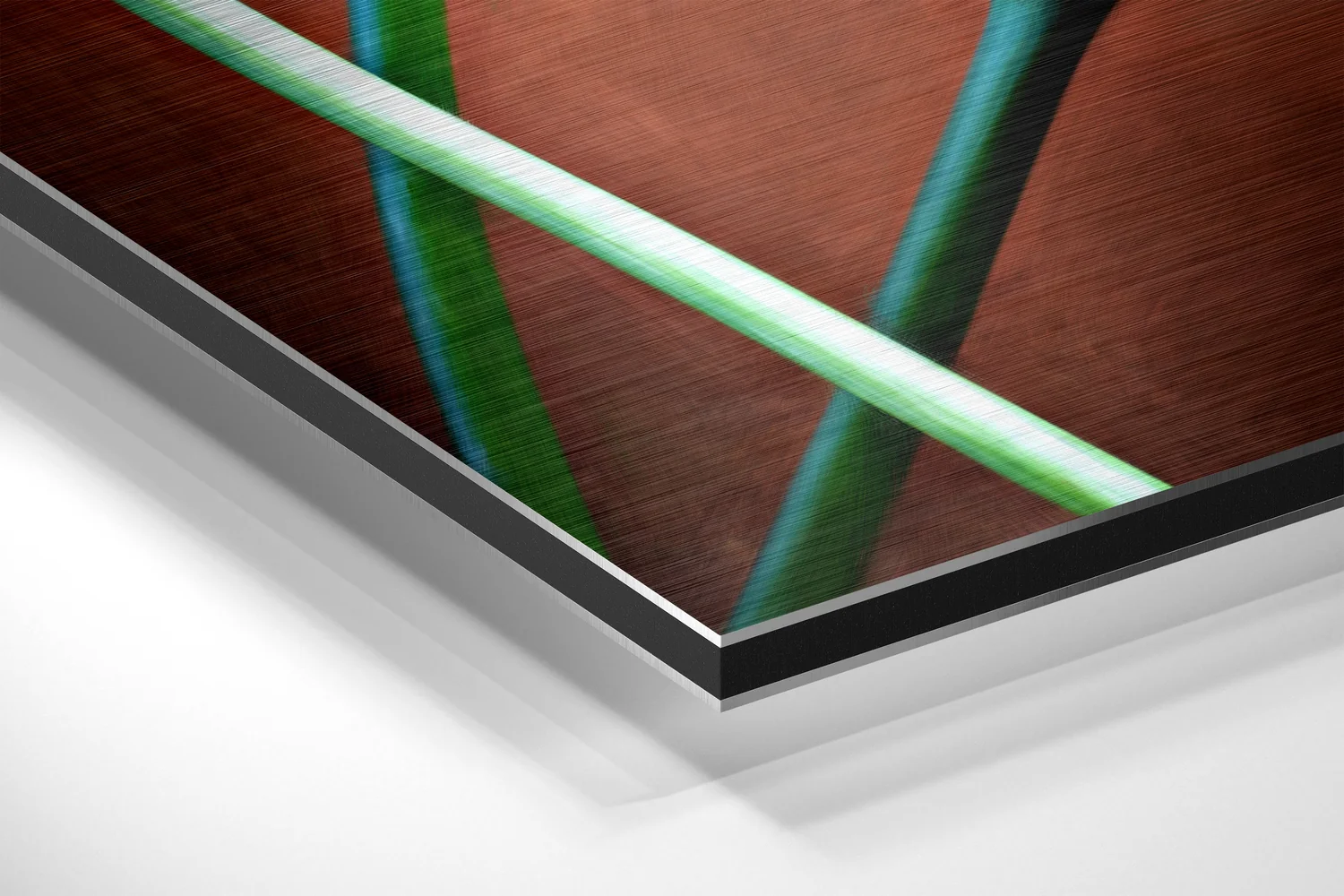 Lilly Brushed Aluminium Dibond Wall Art - Image 2