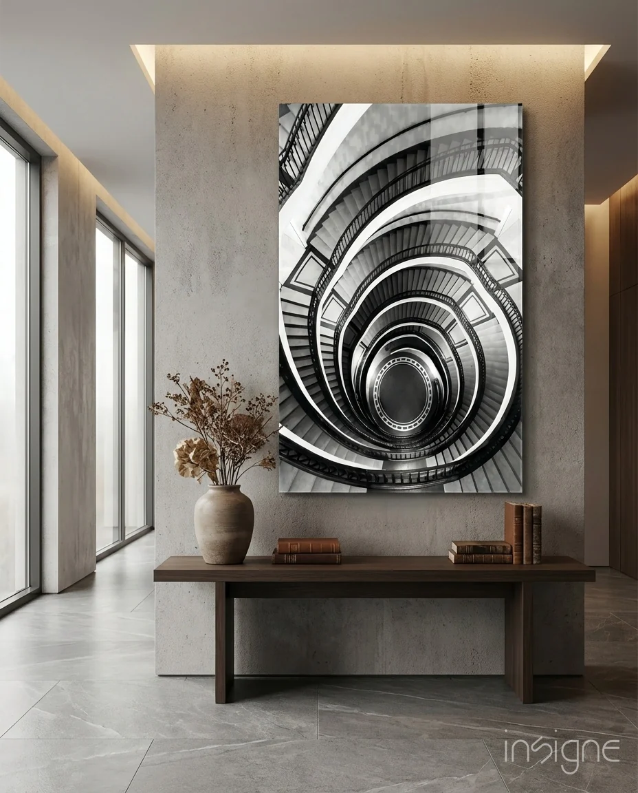 Loop Glass Wall Art