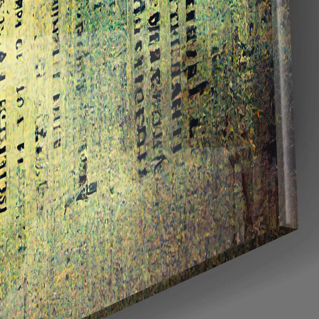Lost Alphabet Glass Wall Art || Designer Collection - Image 3