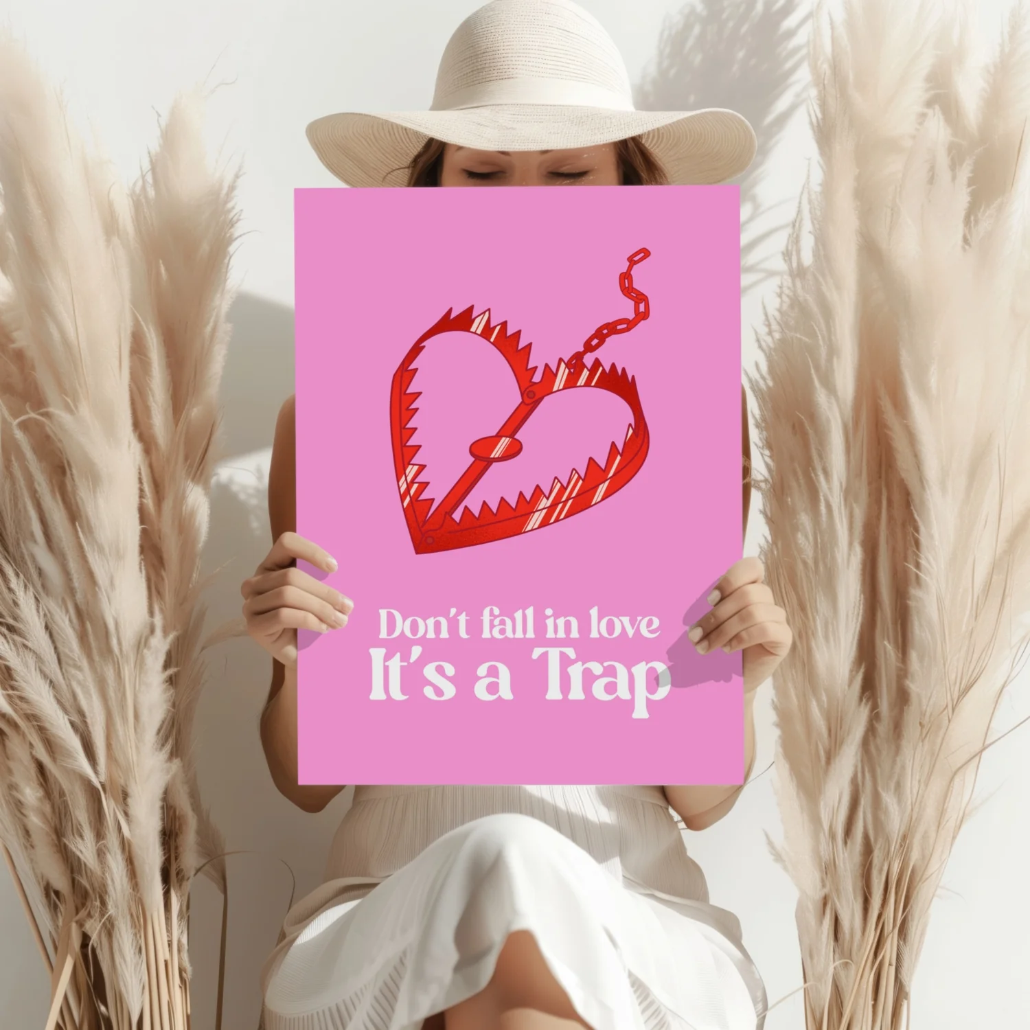 Love Trap Aluminum Print - Image 4