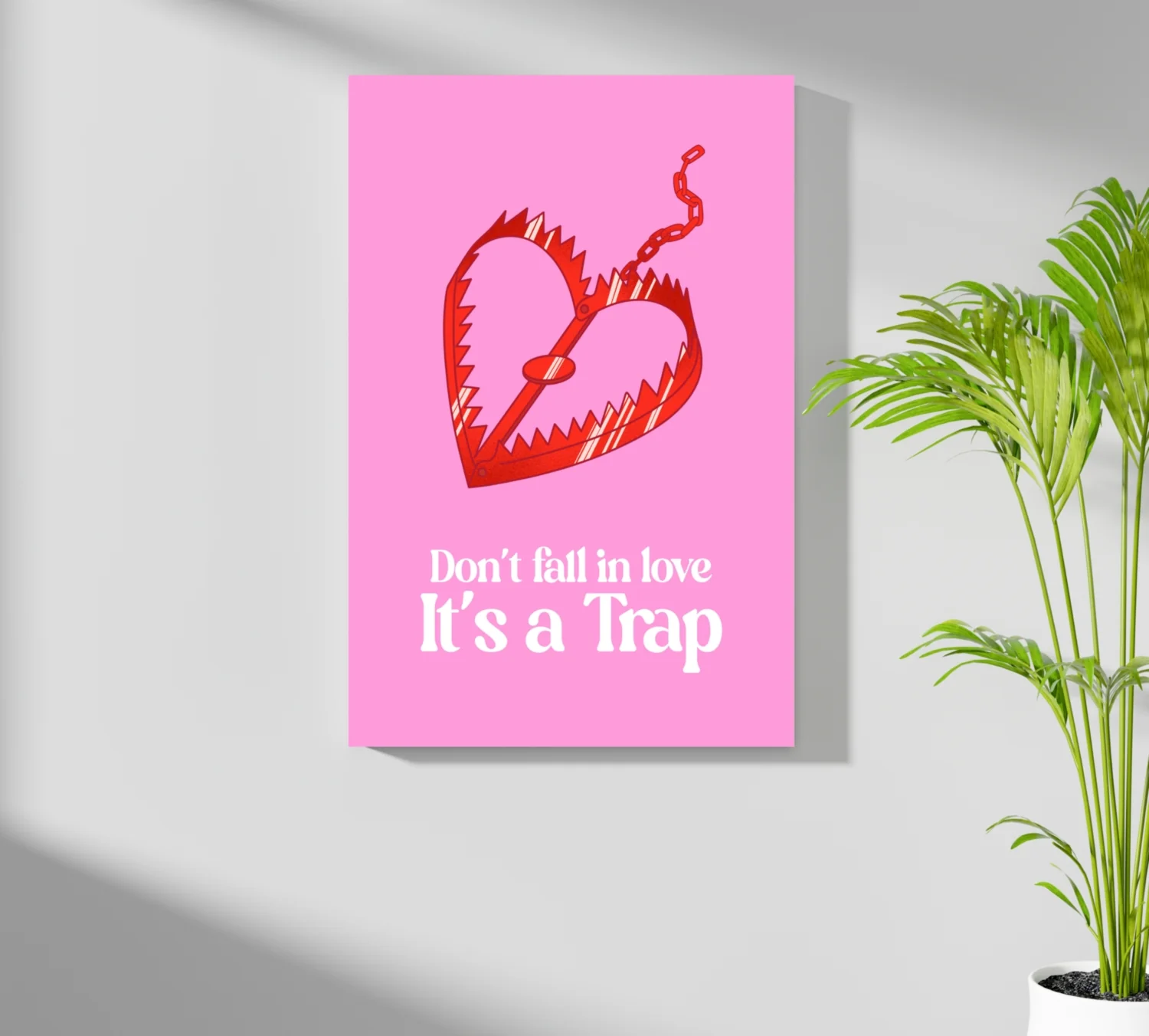 Love Trap Aluminum Print - Image 7
