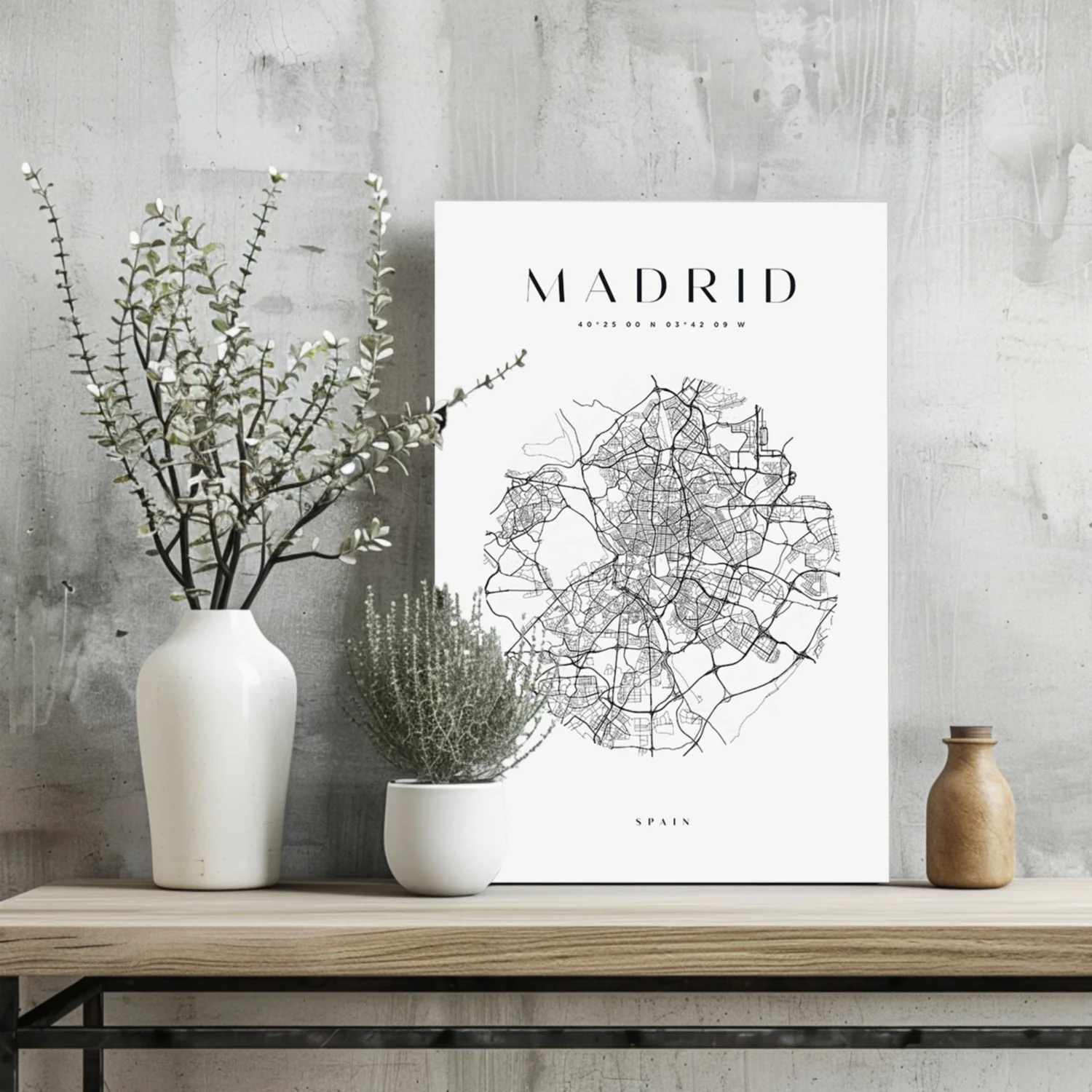 Madrid V2 Aluminum Print - Image 2