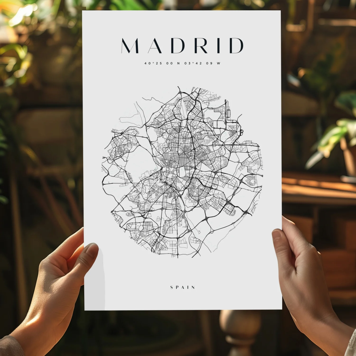 Madrid V2 Aluminum Print - Image 5