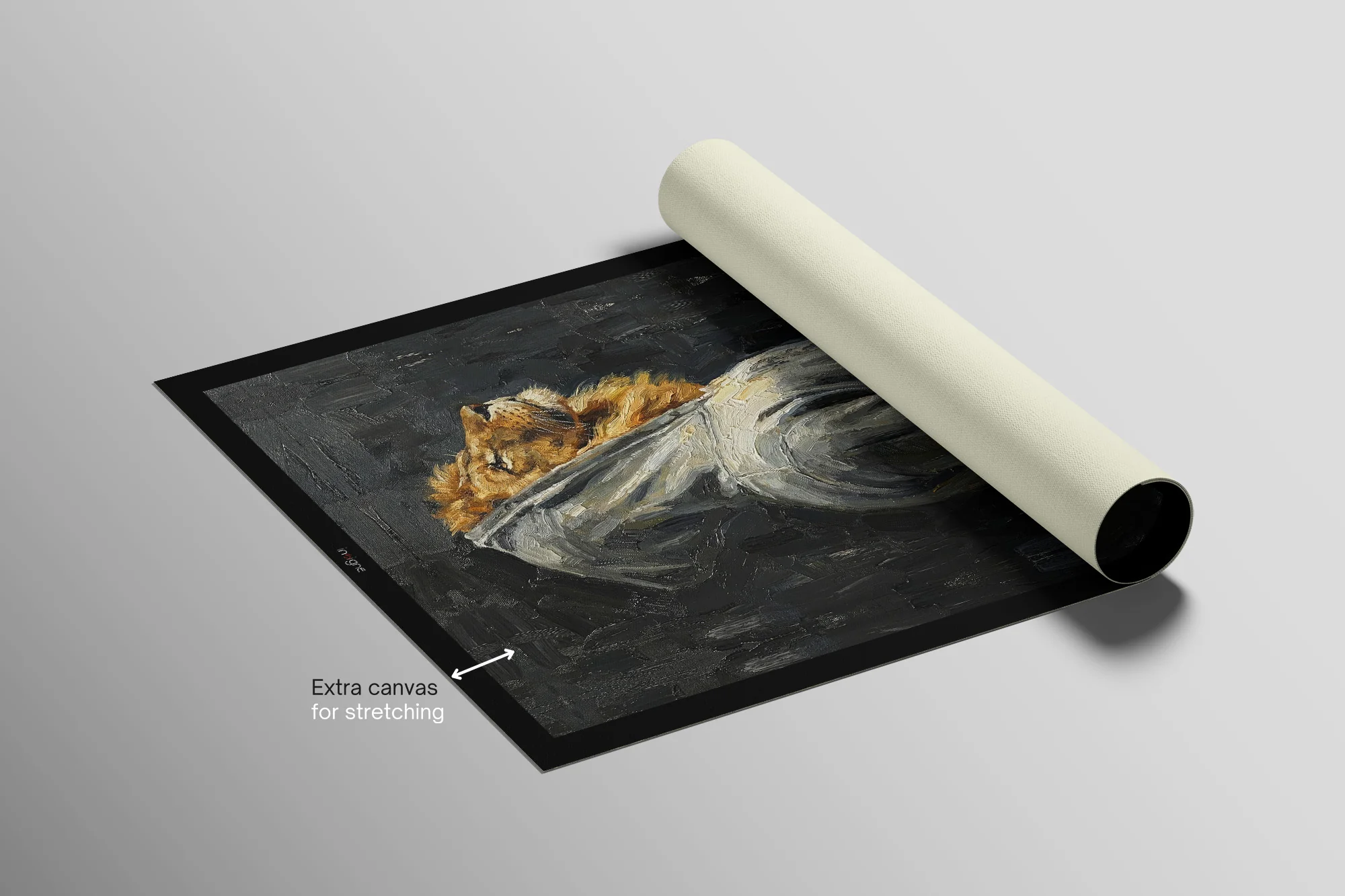 Majestic Urban Monarch — A 3D Impasto Portrait of Street Royalty - Image 13