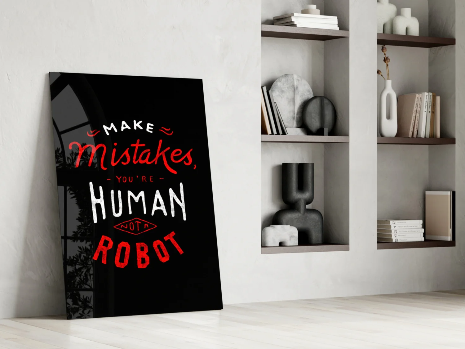 Make Mistakes Glass Wall Art - Image 6