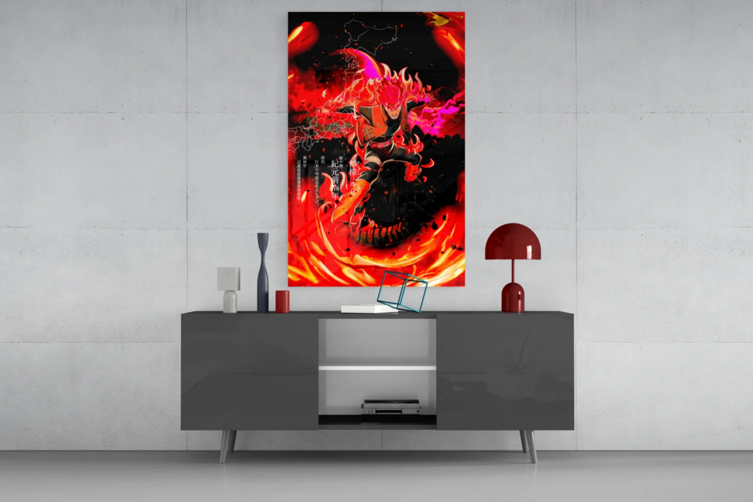 Manga Glass Wall Art || Designer Collection - Image 8