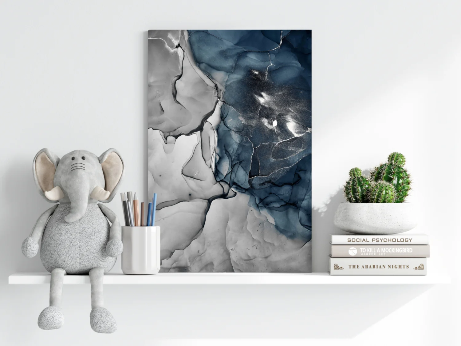 Marble Design V2 Aluminum Print - Image 6