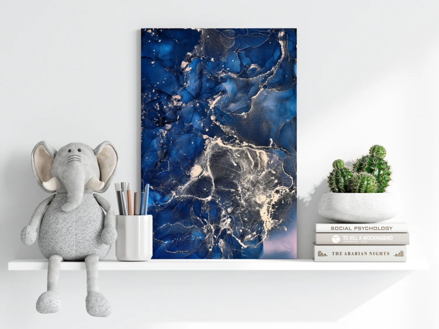Marble Design V4 Aluminum Print - Image 6